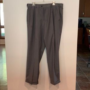 Dockers gray pleated dress pants - W38 L32